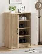 vidaXL Шкаф за обувки UTRECHT 595 x 395 x 87 см Инженерна дървесина