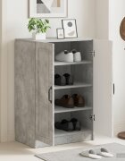 vidaXL Шкаф за обувки UTRECHT 595 x 395 x 87 см Инженерна дървесина