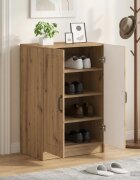 vidaXL Шкаф за обувки UTRECHT 595 x 395 x 87 см Инженерна дървесина