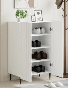 vidaXL Шкаф за обувки ZWOLLE 595 x 395 x 915 см Инженерна дървесина