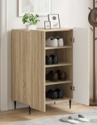 vidaXL Шкаф за обувки ZWOLLE 595 x 395 x 915 см Инженерна дървесина