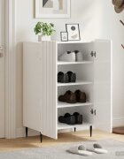 vidaXL Шкаф за обувки ZWOLLE 595 x 395 x 915 см Инженерна дървесина