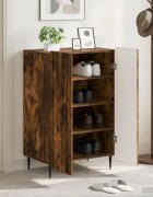 vidaXL Шкаф за обувки ZWOLLE 595 x 395 x 915 см Инженерна дървесина