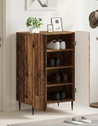 vidaXL Шкаф за обувки ZWOLLE 595 x 395 x 915 см Инженерна дървесина