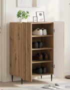 vidaXL Шкаф за обувки ZWOLLE 595 x 395 x 915 см Инженерна дървесина