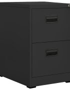 vidaXL Шкаф за папки антрацит 46x62x725 cм стомана