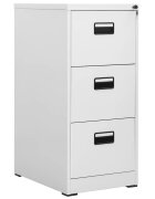 vidaXL Шкаф за папки сив 46x62x1025 cм стомана