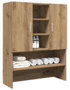 vidaXL Шкаф за перална машина Artisan Oak 705x255x90 cm