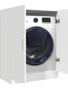 vidaXL Шкаф за пералня бял 71x715x915 см