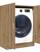 vidaXL Шкаф за пералня дъб артизан 705x715x915 см