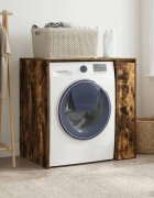 vidaXL Шкаф за пералня Димян дъб 87 x 60 x 89 см Инженерна дървесина