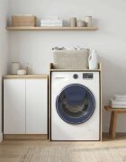 vidaXL Шкаф за пералня със съхранение Дъб сонома 675 x 62 x 97 см
