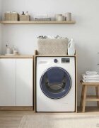vidaXL Шкаф за пералня Сонома 675 x 48 x 97 см Инженерна дървесина