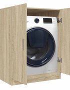 vidaXL Шкаф за пералня сонома дъб 705x715x915 см