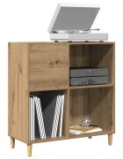vidaXL Шкаф за плочи Artisan Oak 845x38x89 cm Инженерна дървесина