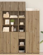 vidaXL Шкаф за съхранение 2 бр. Дъб 30 x 425 x 225 см