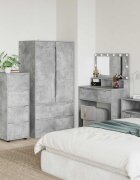 vidaXL Шкаф за съхранение 40 x 48 x 105 см Инженерна дървесина