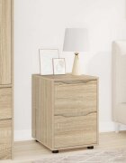 vidaXL Шкаф за съхранение 40 x 48 x 57 см Инженерна дървесина