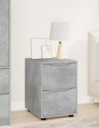 vidaXL Шкаф за съхранение 40 x 48 x 57 см Инженерна дървесина