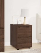 vidaXL Шкаф за съхранение 40 x 48 x 57 см Инженерна дървесина