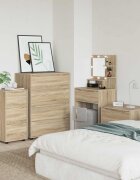 vidaXL Шкаф за съхранение 40 x 48 x 81 см Инженерна дървесина