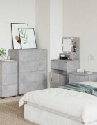 vidaXL Шкаф за съхранение 40 x 48 x 81 см Инженерна дървесина