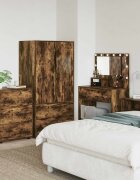 vidaXL Шкаф за съхранение 60 x 48 x 81 см Инженерна дървесина