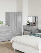 vidaXL Шкаф за съхранение 60 x 48 x 81 см Инженерна дървесина