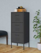 vidaXL Шкаф за съхранение антрацит 425x35x1015 см стомана