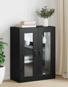 vidaXL Шкаф за съхранение Черния дъб 695 x 34 x 90 см