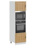 vidaXL Шкафове за фурна 2 бр. "Kalmar" дъб Artisan инженерна дървесина