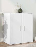vidaXL Шкафове за обувки 2 бр бели 32x35x70 см ПДЧ