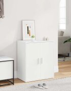 vidaXL Шкафове за обувки 60 x 35 x 70 cm Бяло Побира много обувки