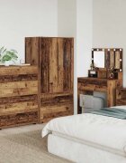 vidaXL Шкафове за съхранение 80 x 48 x 105 см Инженерна дървесина