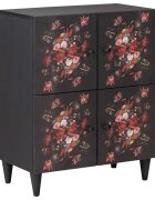 vidaXL Шкафове за съхранение с врата Многоцветен 60 x 335 x 75 см