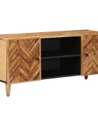 vidaXL Шкафове за съхранение със съхранение Кафяво 105 x 335 x 46 см