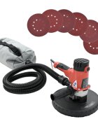 vidaXL Шлайф за гипсокартон с вакуумна функция 1200 W