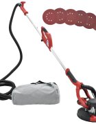 vidaXL Шлайф за гипсокартон с вакуумна функция 750 W