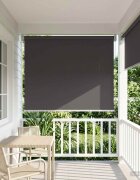 vidaXL Щора за открито с UV защита Антрацит 100 x 230 см (Ш x В)