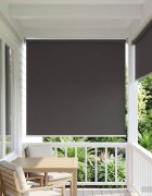 vidaXL Щора за открито с UV защита Антрацит 100 x 230 см (Ш x В)