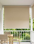 vidaXL Щора за открито с UV защита Бежово 100 x 230 см (Ш x В)