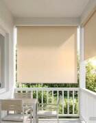 vidaXL Щора за открито с UV защита Бежово 100 x 230 см (Ш x В)