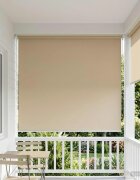 vidaXL Щора за открито с UV защита Бежово 160 x 230 cm (Ш x В)