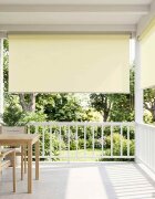 vidaXL Щора за открито с UV защита Кремаво 100 x 230 см (Ш x В)