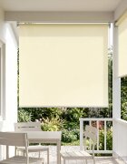 vidaXL Щора за открито с UV защита Кремаво 100 x 230 см (Ш x В)
