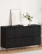 vidaXL Скейдбордове 2 бр. Черен дъб