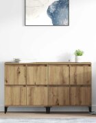 vidaXL Скейдбордове 2 бр. Дъб 60 x 35 x 70 cm Инженерна дървесина