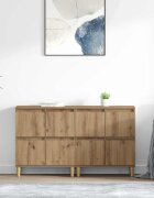 vidaXL Скейдбордове 2 бр. Дъб 60 x 35 x 70 cm Инженерна дървесина