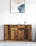 vidaXL Скейдбордове 2 бр. Старо дърво 60 x 30 x 70 см