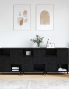 vidaXL Скейдбордове 3 бр. Черния дъб